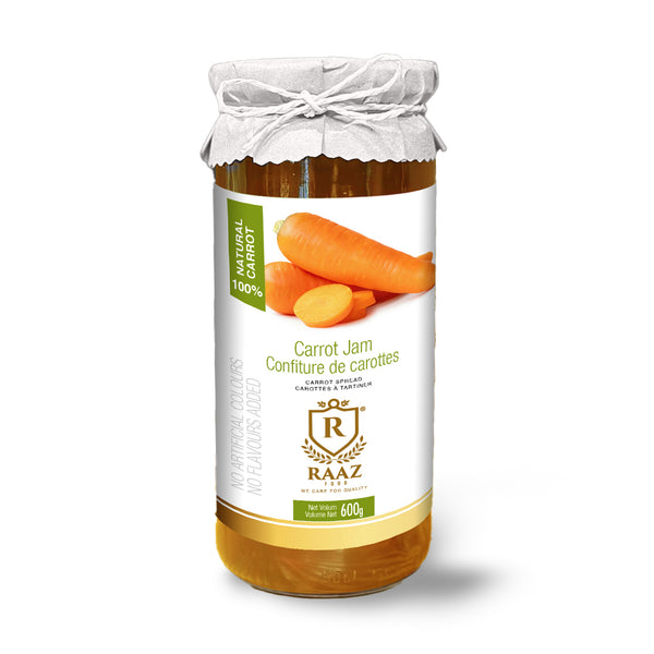 Carrot 600g Jam bottle