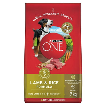 Purina ONE Lamb & Rice Formula, Dry Dog Food, 3.63-14 kg