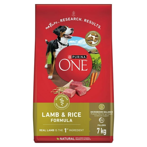 Purina ONE Lamb & Rice Formula, Dry Dog Food, 3.63-14 kg