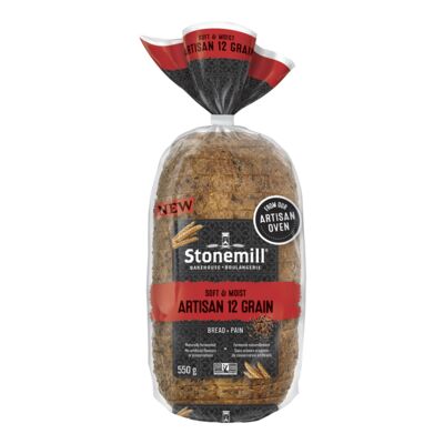 Stonemill Artisan  bread 12 grain 550g