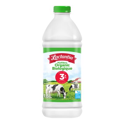 Lactantia 3.8% Organic Partly Skimmed Milk 1.5l