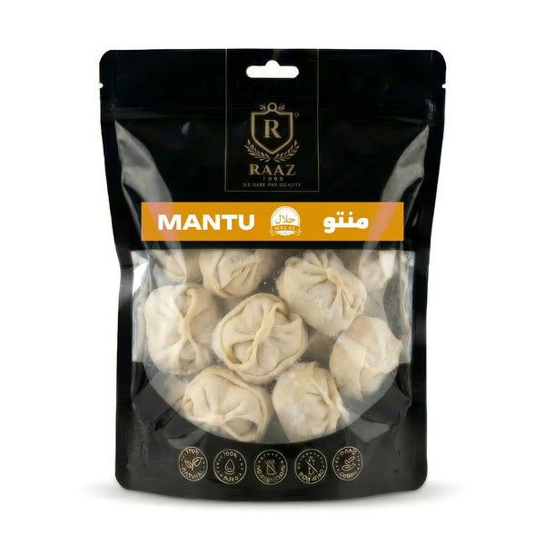 RAAZ Halal Mantu (Frozen) – 6 Pieces