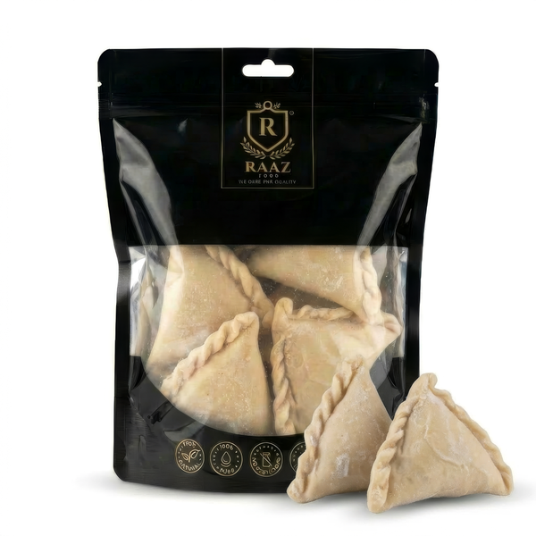 RAAZ Halal Beef Mazari Sambosa (Frozen) – 6 Pieces