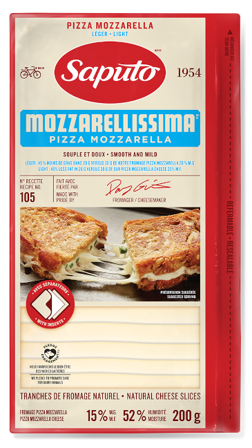 Saputo Pizza Mozzarella 200g