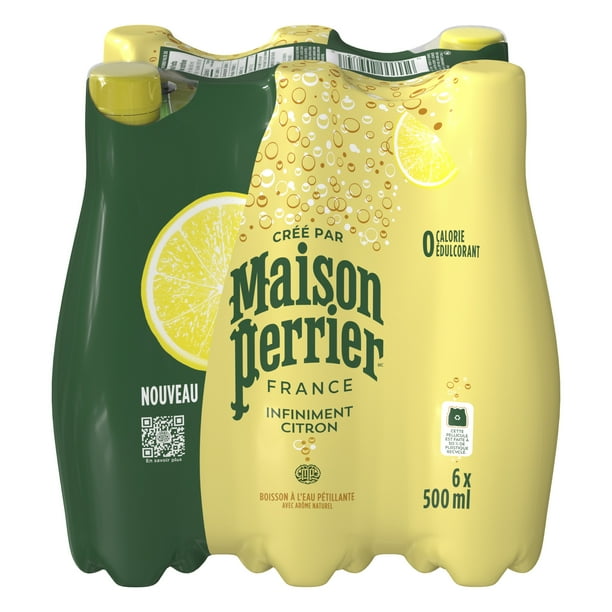 Maison Perrier Forever Lemon, Sparkling Water 6 X 500 ml