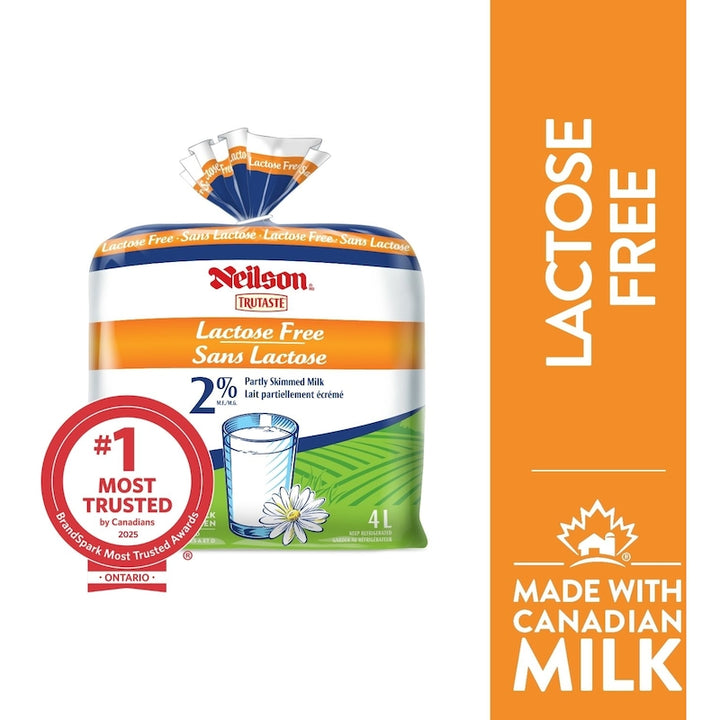 Neilson Trustaste 2% partly skimmed milk  Lactose free