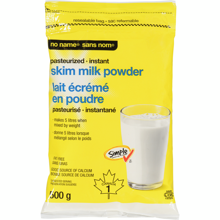 Pasteurized Instant Skim Milk Powder 500g