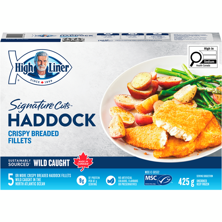 high liner Haddock Fillets (frozen)