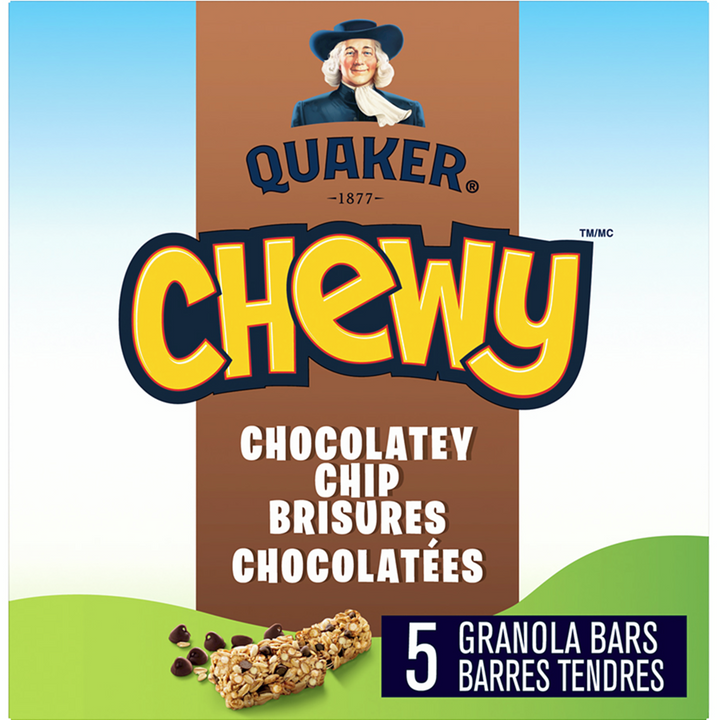 quaker chewy bars (5 pack)