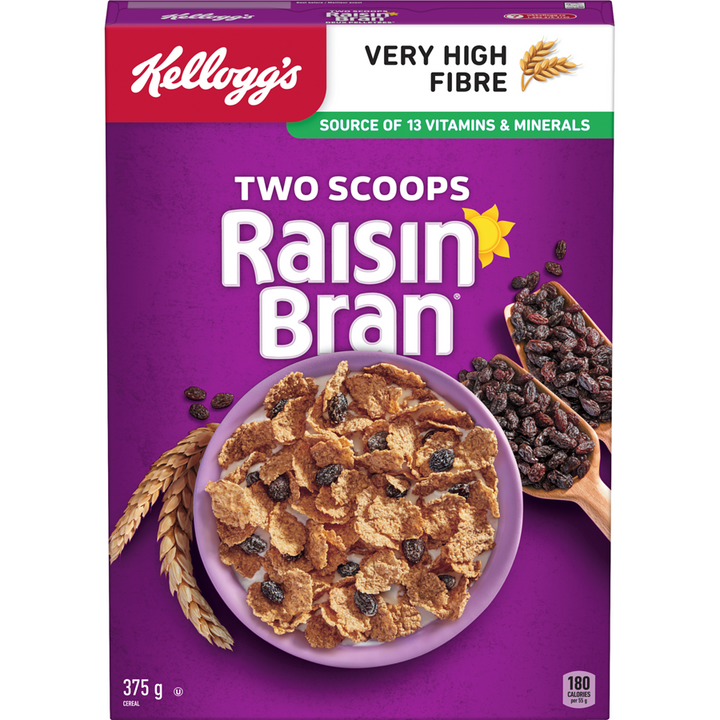 Nutri-Grain Raisin Bran 375g
