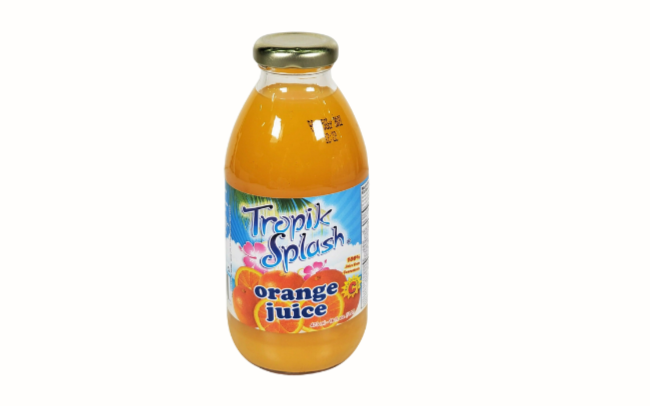 Tropik splash orange 473 ml