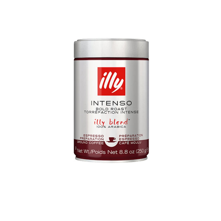 Ground Espresso Coffee Intenso - Dark Roast - 6-Pack