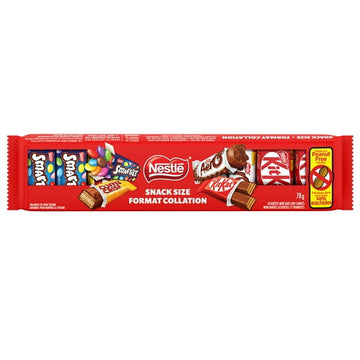 NESTLÉ Mini Bars & Candies, Prepared In A Canadian Peanut-free Facility, Individually Wrapped, Sustainably Sourced Cocoa, 78 g