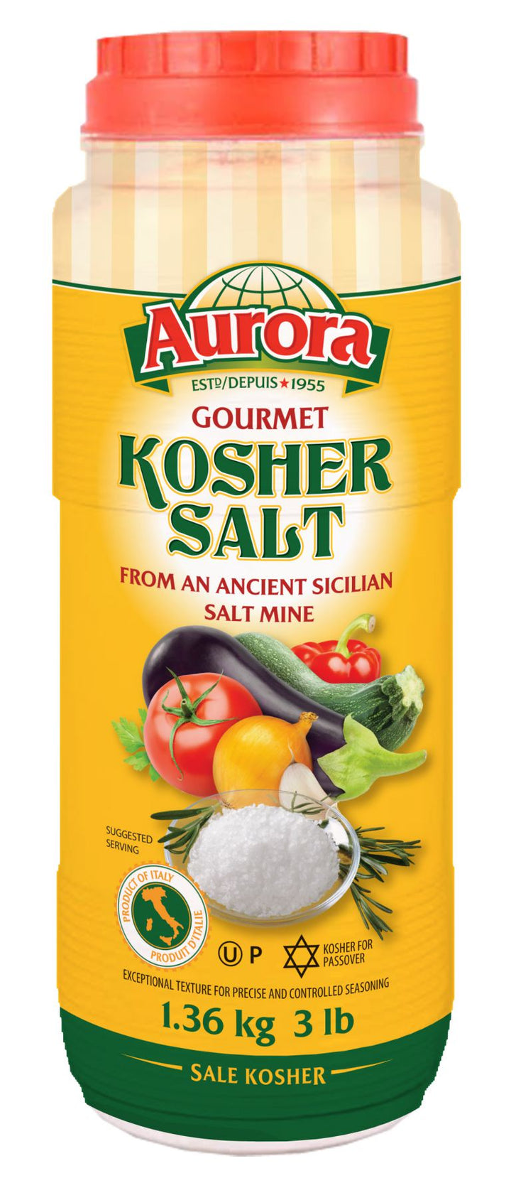 Aurora-Kosher Salt 1.36 KG