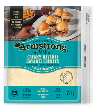 Armstrong slice havarti 220 g