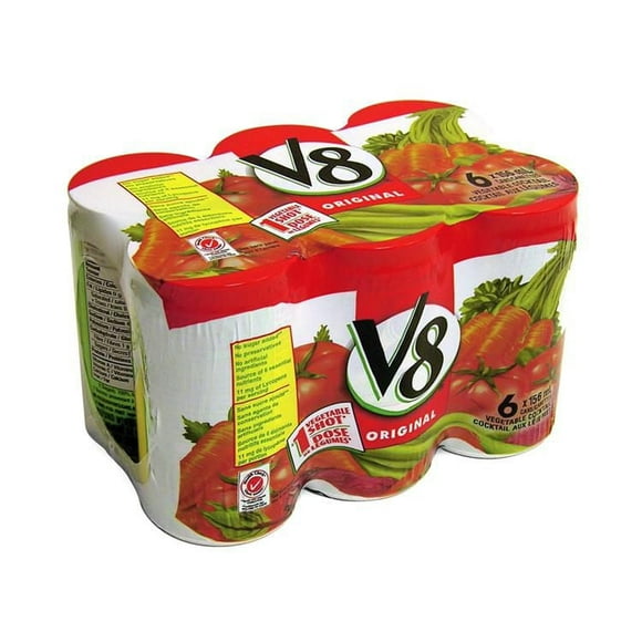 V8 Vegetable Cocktail, 6 x 156 ml