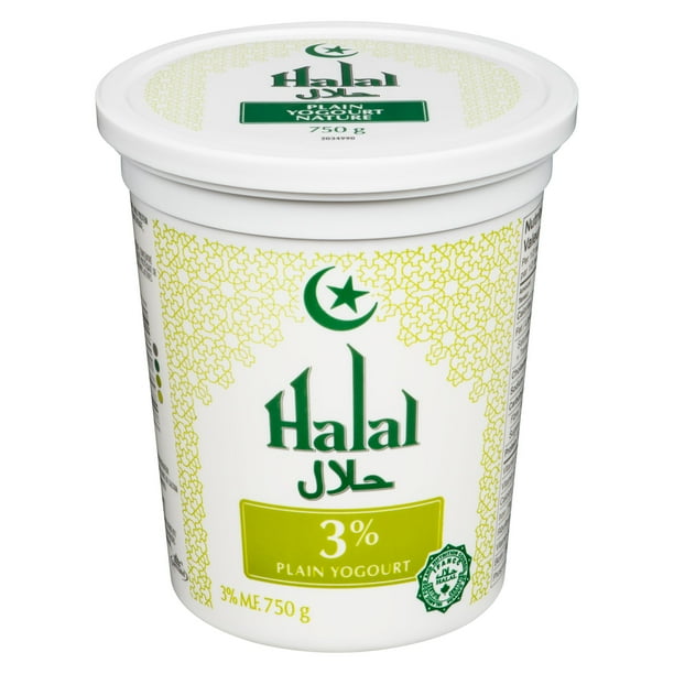 Halal Plain Yogurt 3% 750g