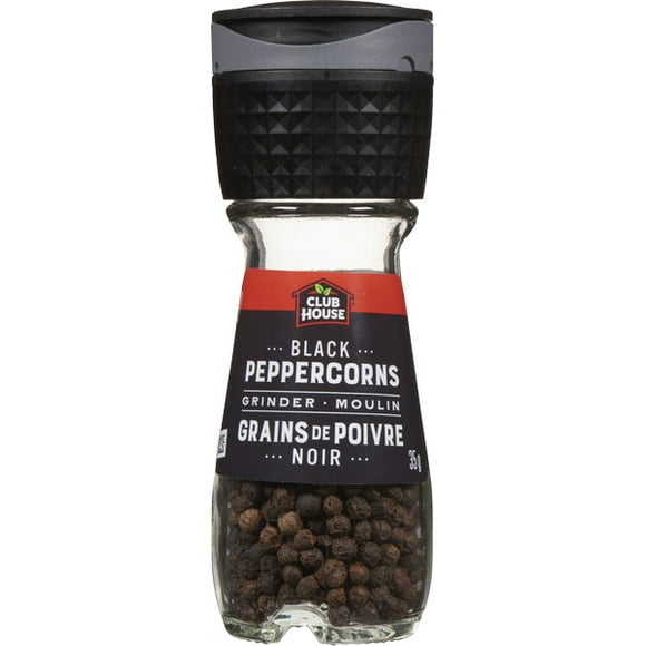 Grinder Black Peppercorns, Club House Grinder Black Peppercorns
