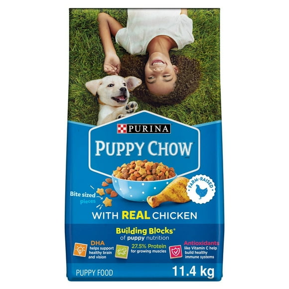 Purina Puppy Chow Complete with Real Chicken, Dry Puppy Food, 2kg-11.4kg