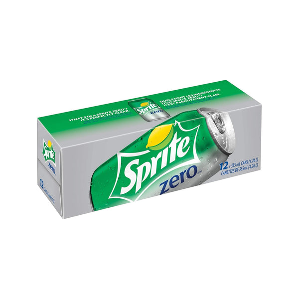 ZERO - SPRITE CANS 12x355ML