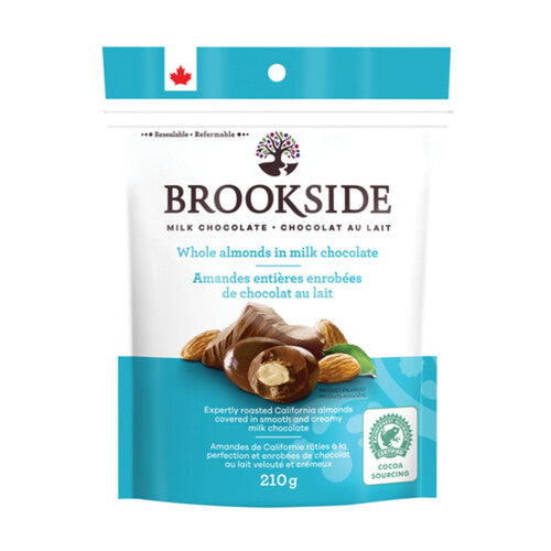 Brookside almond milk chocolate 210g