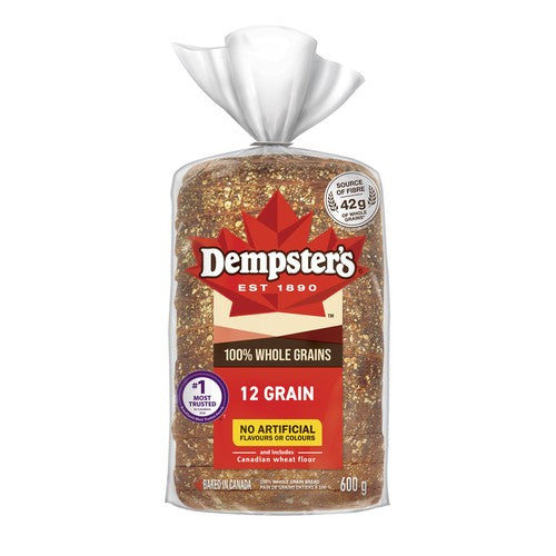 Dempster’s 12 grain bread 600g