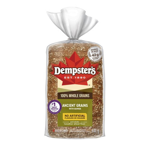 Dempster bread ancient grains 600g