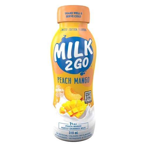 Milk 2Go peach mango 310 ml