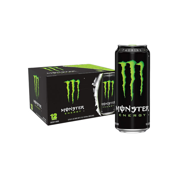 MONSTER - ENERGY DRINK GREEN 12x473ML