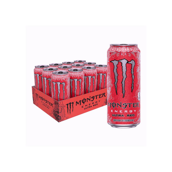 MONSTER - ENERGY ULTRA RED 12x473ML