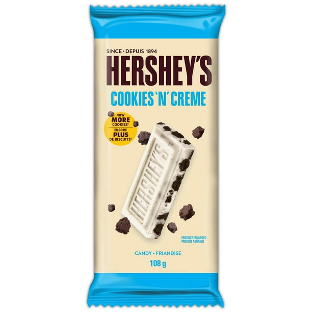 HERSHEY'S COOKIES 'N' CRÈME Snack Sized Candy Bars, 108 g