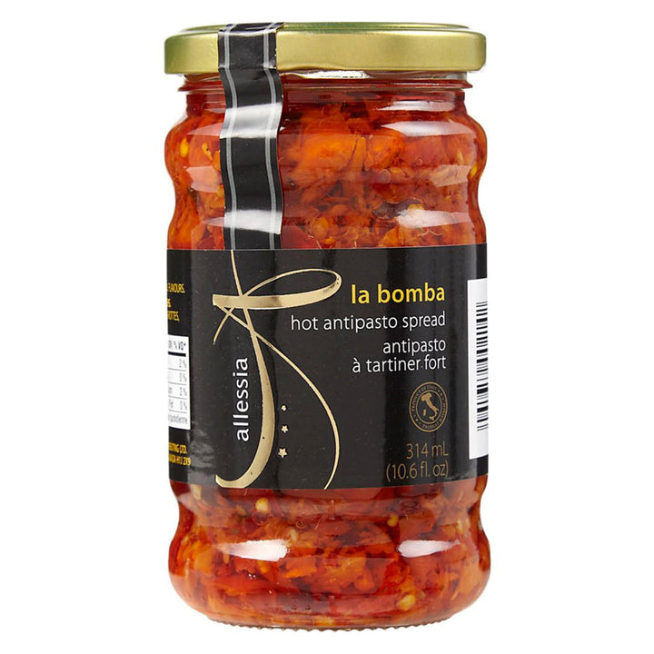 Allesia La Bomba - Hot Antipasto Spread, 314ml