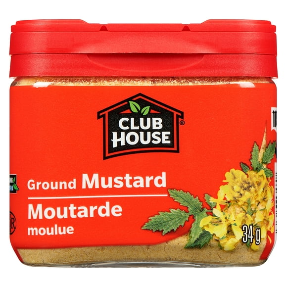 Club House Ground Mustard, 34g, Club House Ground Mustard