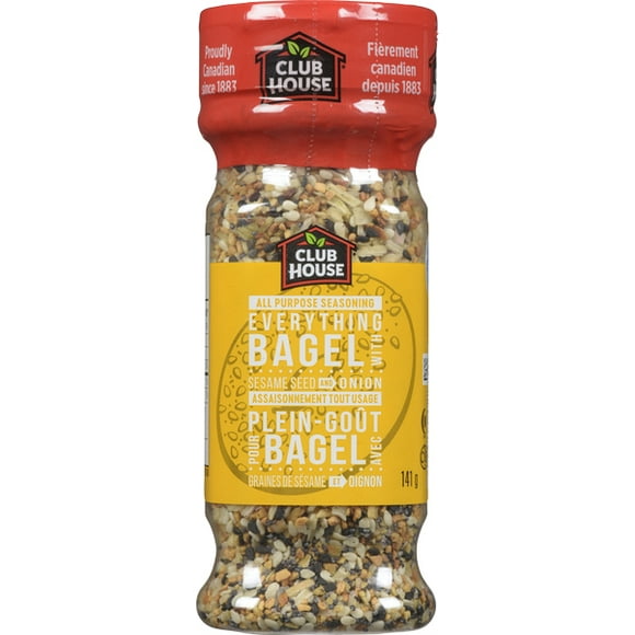 Everything Bagel All Purpose Seasoning, Club House Everything Bagel All Purpose Seasoning