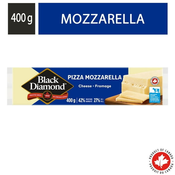 Black Diamond Mozzarella Cheese Bar, 400 g