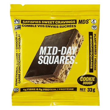 Mid-Day Squares Chocolate Cookie Dough Energy Bar, 33 g