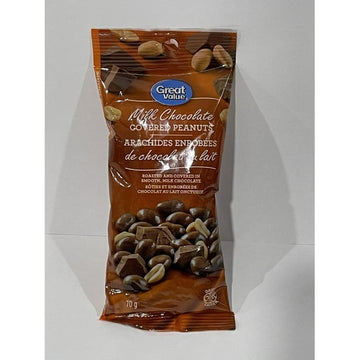 Great Value Milk Chocolate Covered Peanuts, Milk Chocolate Covered Peanuts