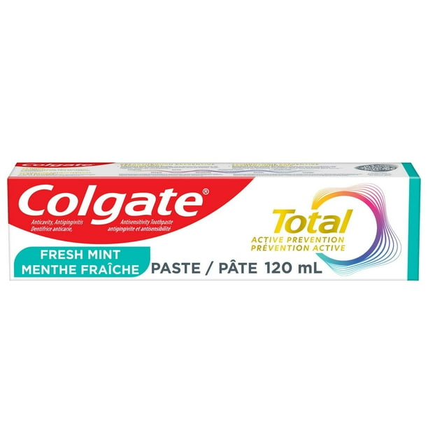 Colgate Total Active Prevention Fresh  mint Toothpaste 120ml