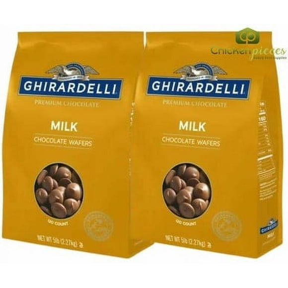 Ghirardelli Stanford Milk Chocolate Wafers 5lbs/2.27 kgs(2/Case)