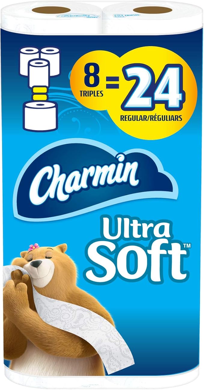Charmin Ultra Soft Toilet Paper 8 pcs