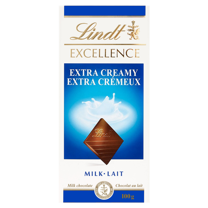 Lindt milk extra creamy 100g