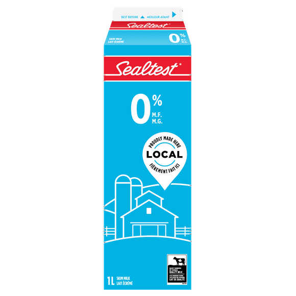 Sealtest Skim 0% Milk, 1 L