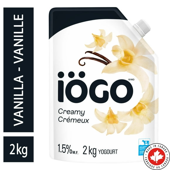 iÖGO Vanilla Yogurt Pouch 1.5%, 2KG