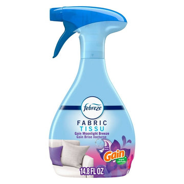Febreze Odor-Fighting Fabric Refresher with Gain, Moonlight Breeze, 438ML