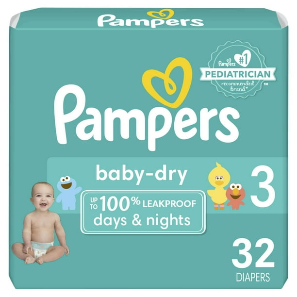 Pampers size 3 32 diapers