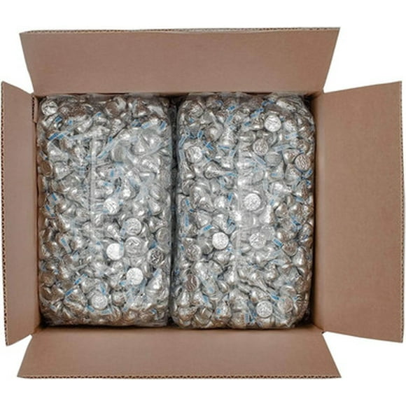 HERSHEY'S Milk Chocolate Kisses, Bulk Food Service - 25 Lbs