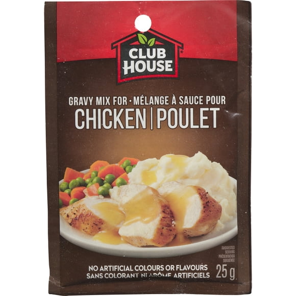 Club House, Dry Sauce/Seasoning/Marinade Mix, Chicken Gravy, 25g