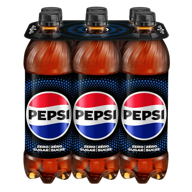 Pepsi zero sugar Pack of 6 x 710 ml