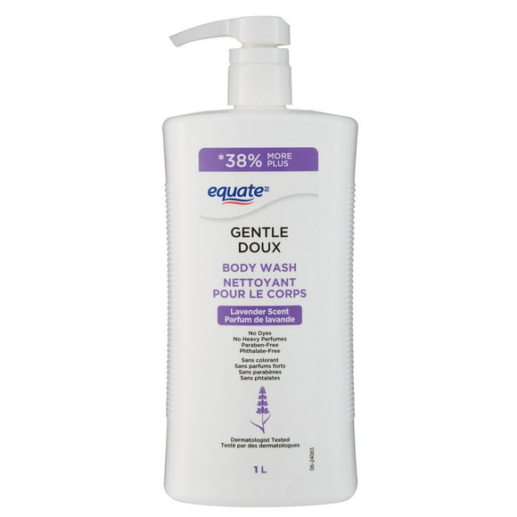 Equate Lavender Body Wash, 1L