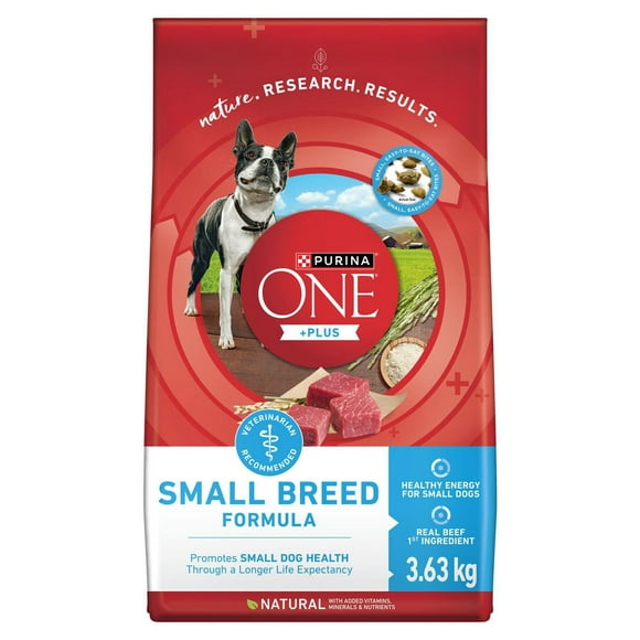 Purina ONE SmartBlend Small Breed Formula Beef, Dry Dog Food, 1.81-3.63 kg